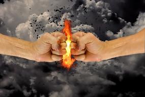 explosive hand strike
