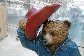 Cute bear sculpture