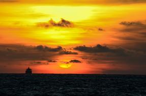 Kaohsiung West Bay at Sunset