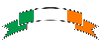 ireland banner irish symbol