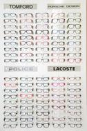 colored glasses drawing on paper