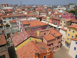 rooftops in the village