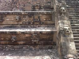 pyramid stone staircase