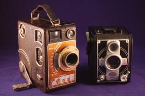 old camera for taking movies and photos