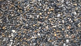 stone beach near