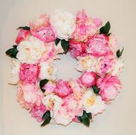 beautiful wreath of flowers