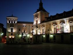 town square in the center of madrid