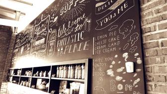 captioned signage