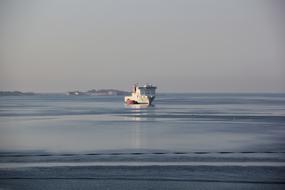 Ship Sea Spring The Baltic