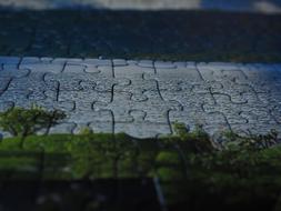 Puzzle Pieces Of The Mesh
