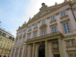 neoclassical palace in bratislava old town