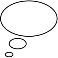 balloon template icon comic