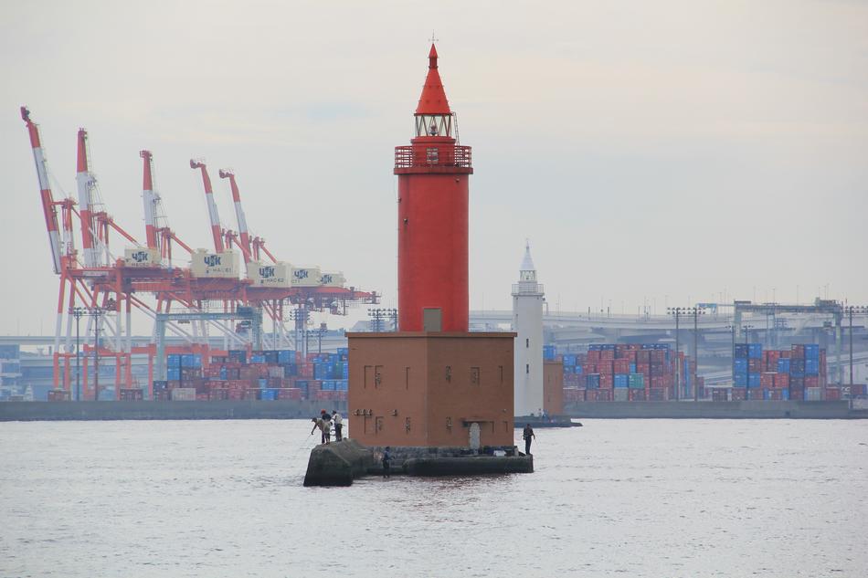 Lighthouse Fishermen Yokohama