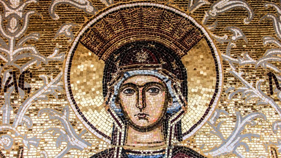 Mosaic Ayia Napa Virgin Mary