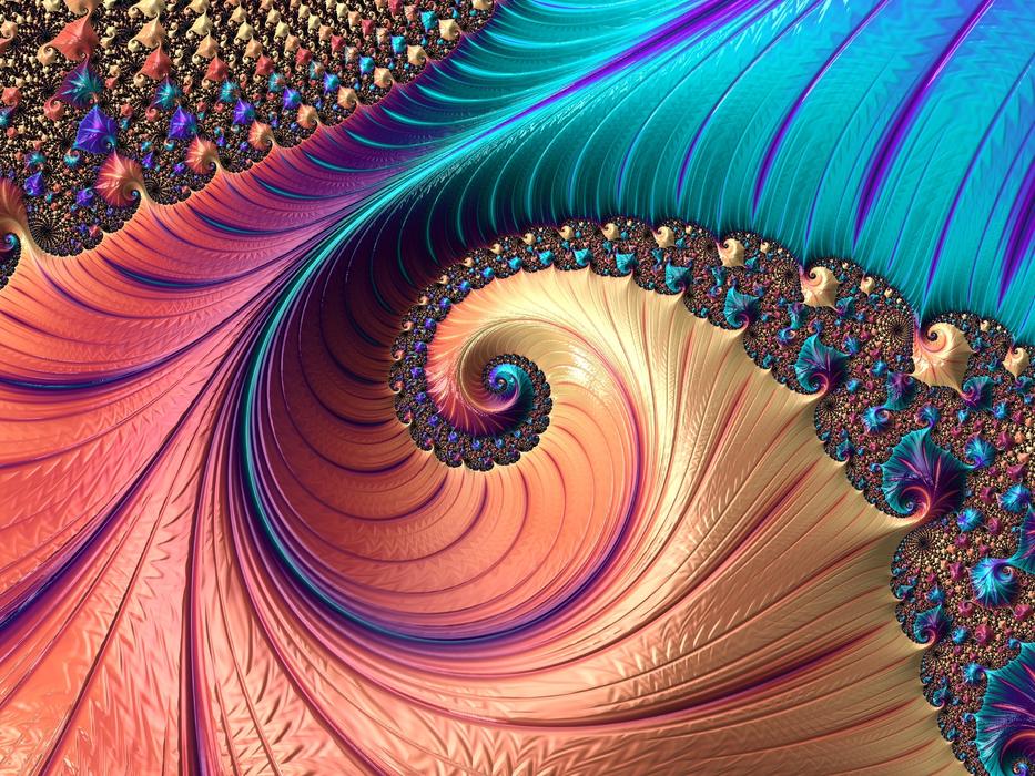 fractal multi colored fantasia