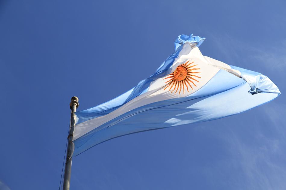 flag flying in the sky