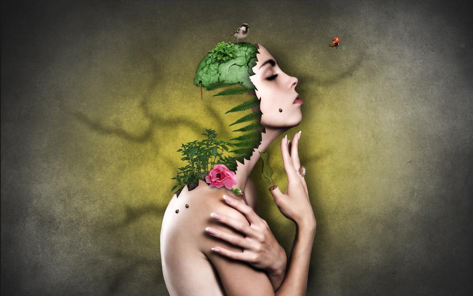 woman environment nature face