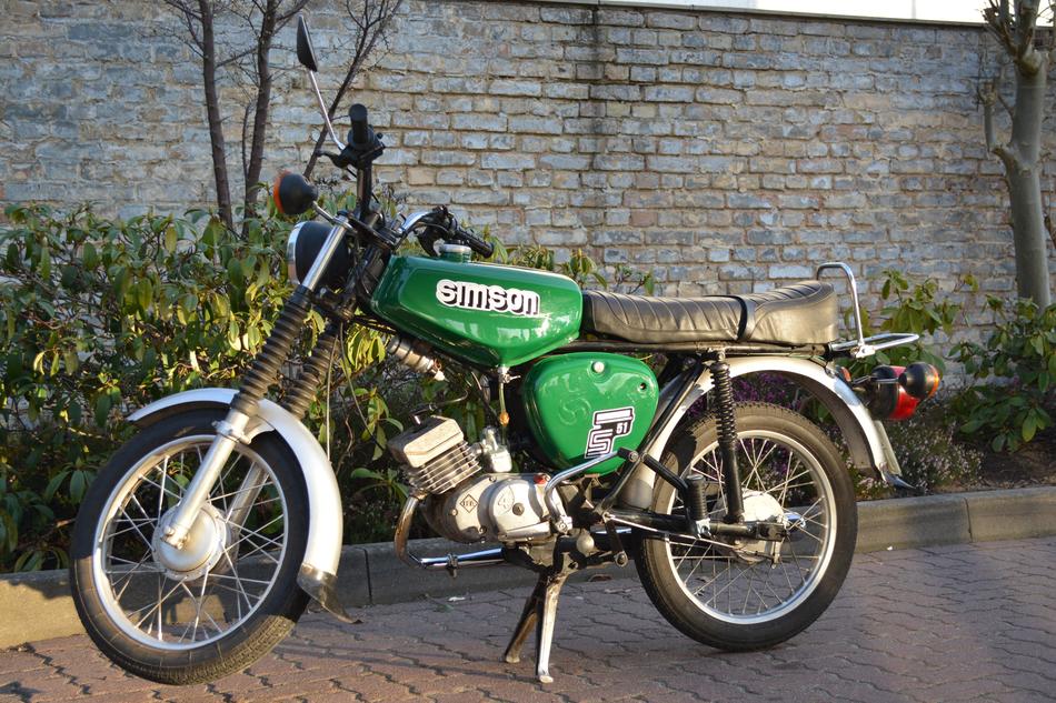 motorcycle on the street