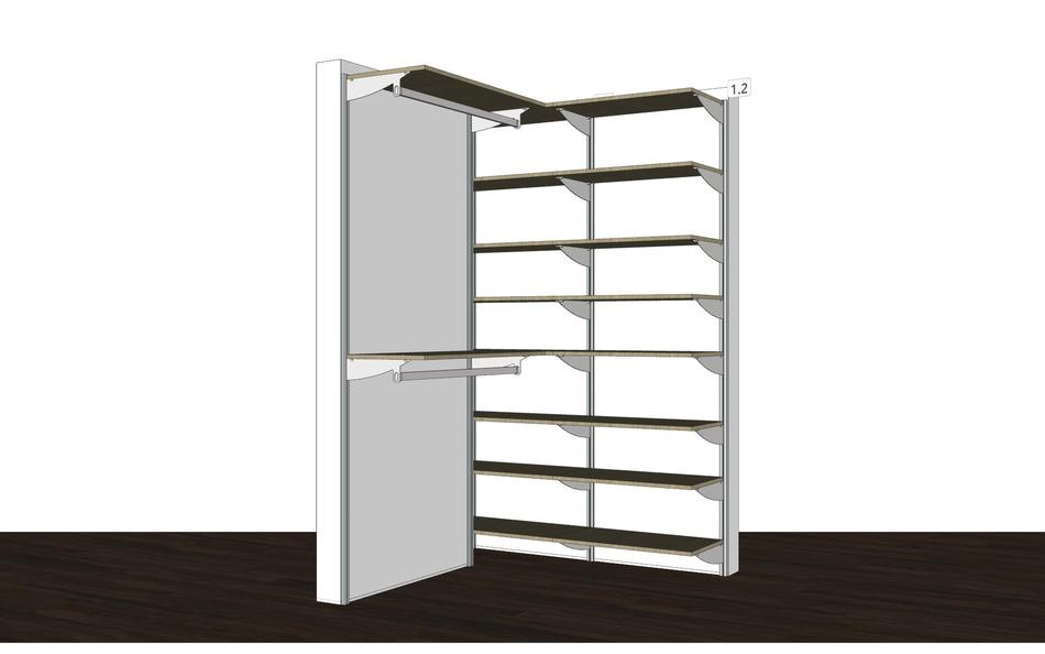 cabin wardrobe project