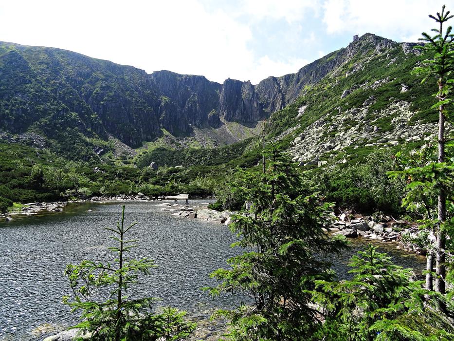 Landscape Mountains Lake
