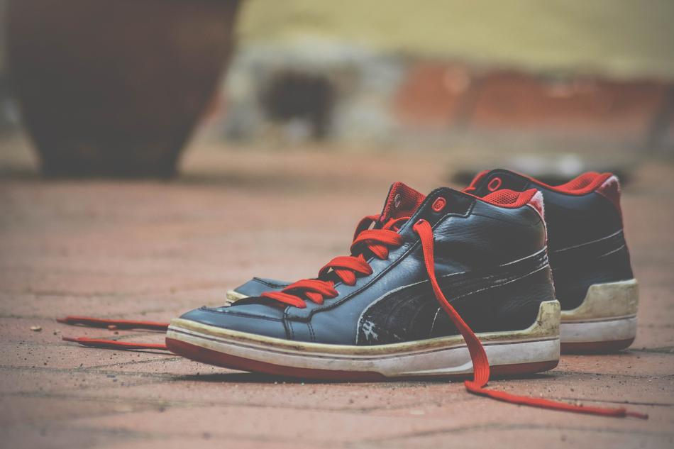 Shoes Shoelaces Red