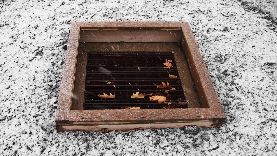 Storm Drain Snow