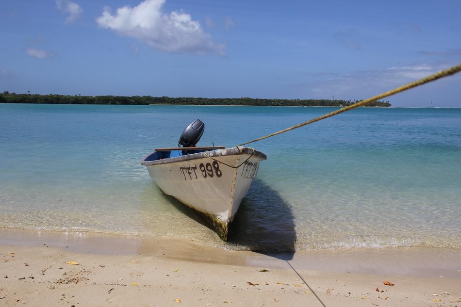 ship on a sandy beach