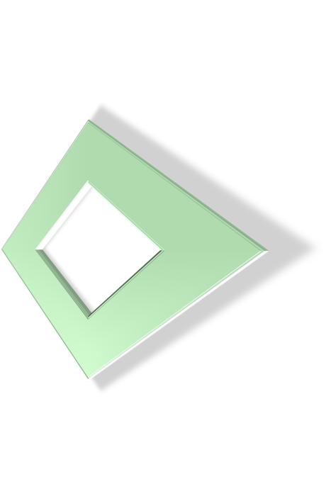 geometric virtual figure on a white background