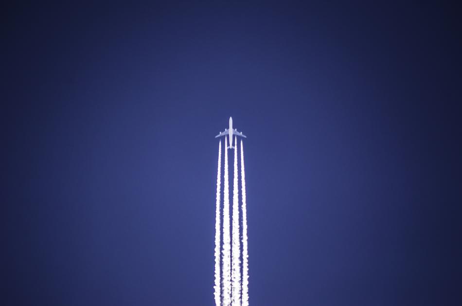 The Plane Sky Flying