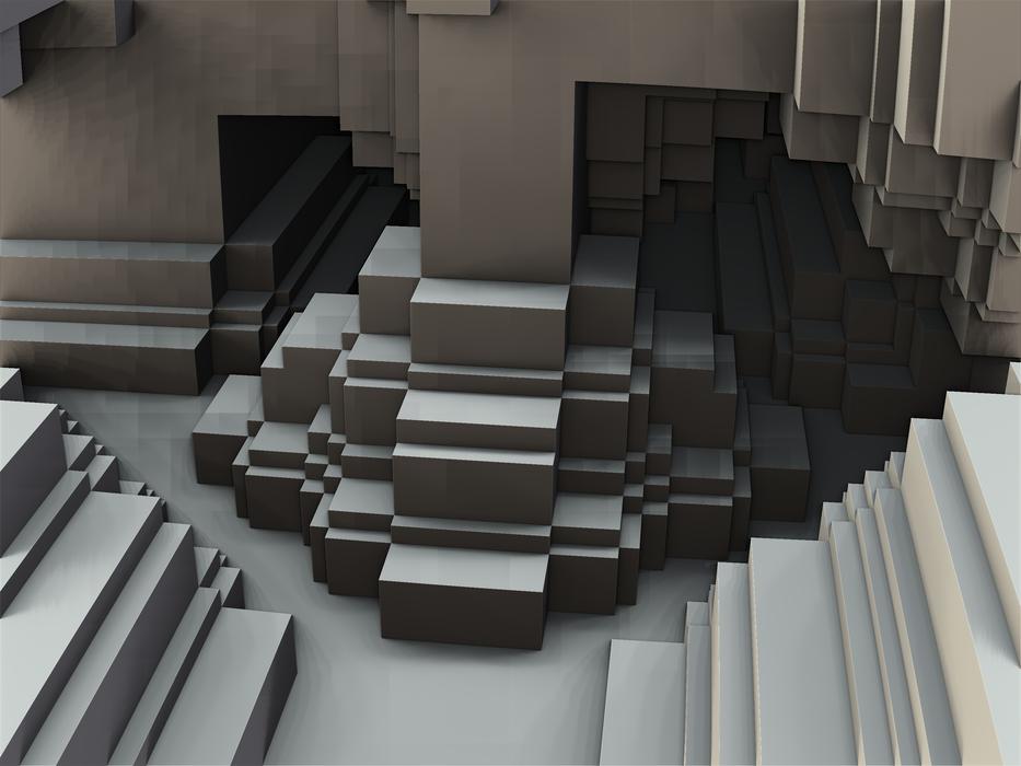 geometric gray pattern
