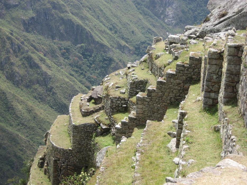 stone steps in the mountains