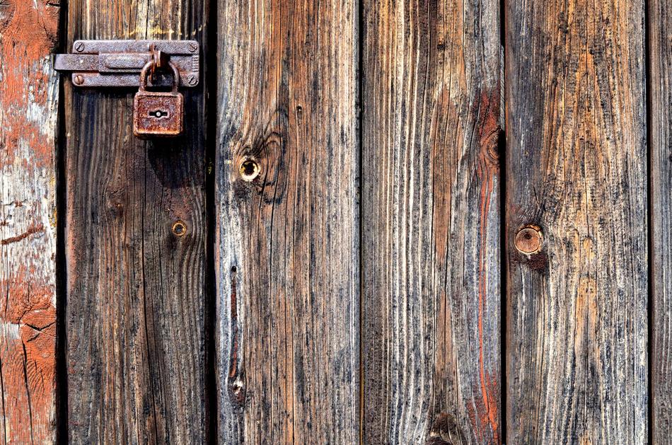Padlock Door Lock Old Metal