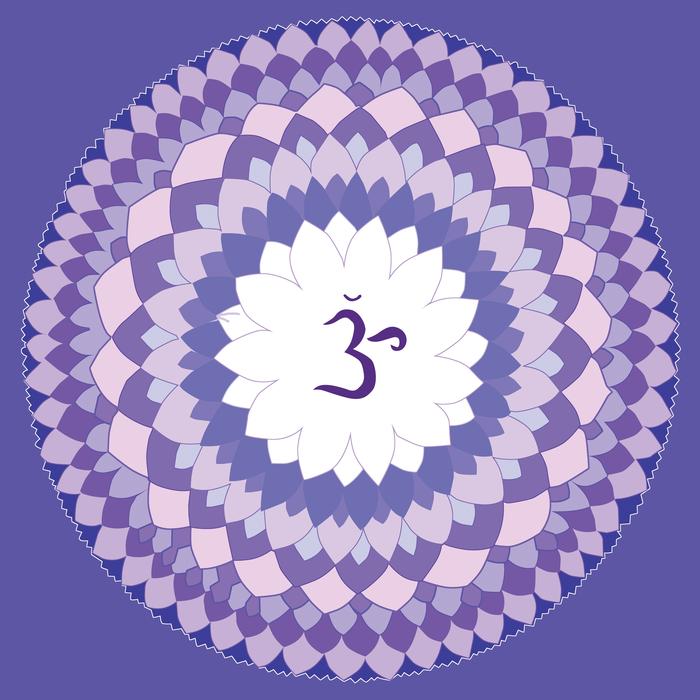 purple geometric pattern is beautiful