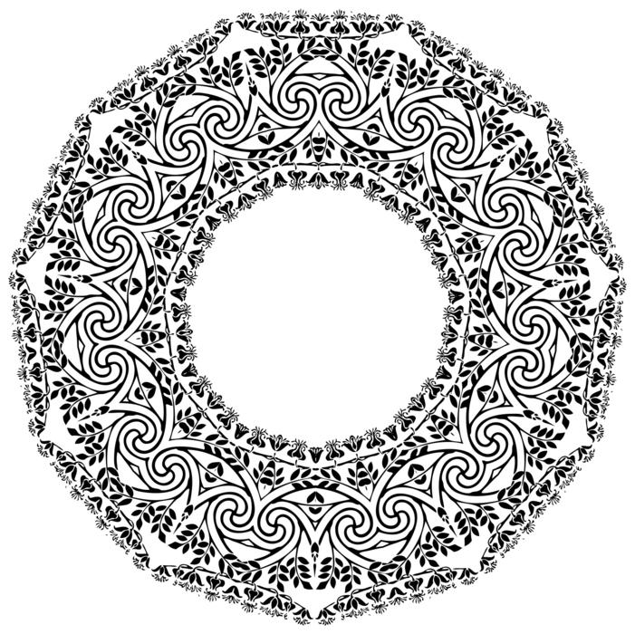 vintage beautiful pattern