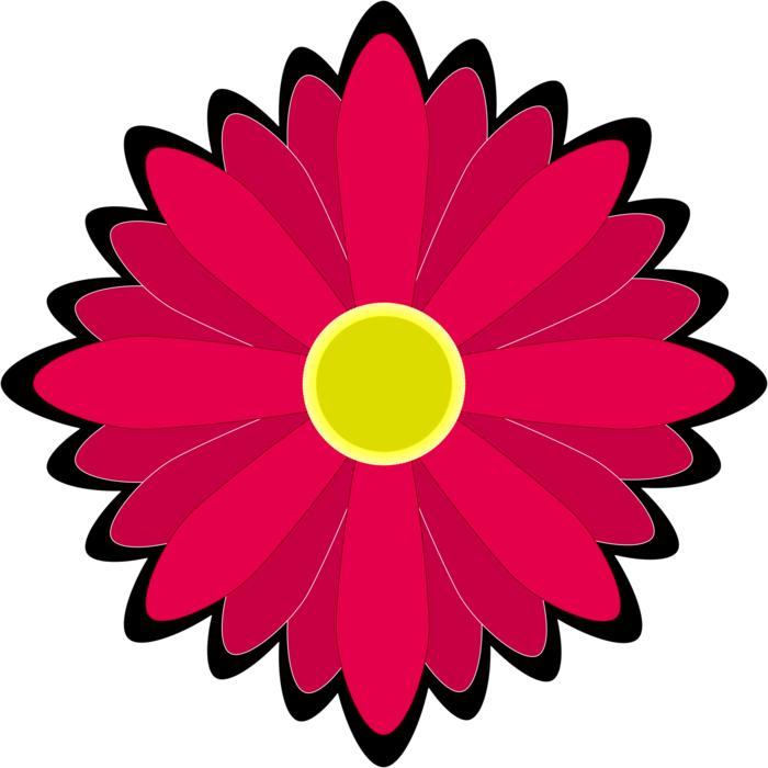 flower figure markagetka the petals