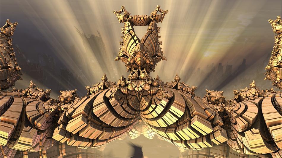 mandelbulb fractal sci fi