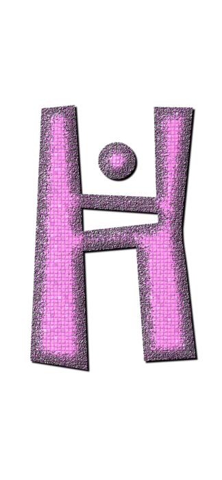 h letter alphabet letters font