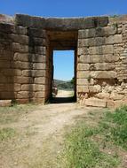 Mycenae Lions Grave Wall Beehive