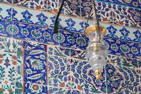 Turkish mosaic on the wall
