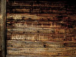 Wood Wooden Wall Hut