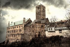 old forgotten castle