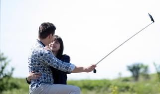 Selfie Couple Photography