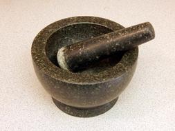 mortar for cooking spices