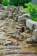 Stone Wall Blocks Broken