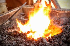 Fire Coal Hot