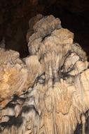 old cave with stones