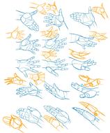 hands reference drawing poses