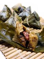 Asian rice dish with seaweed
