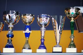 silver sports cups