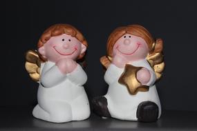cute сhristmas angel figures